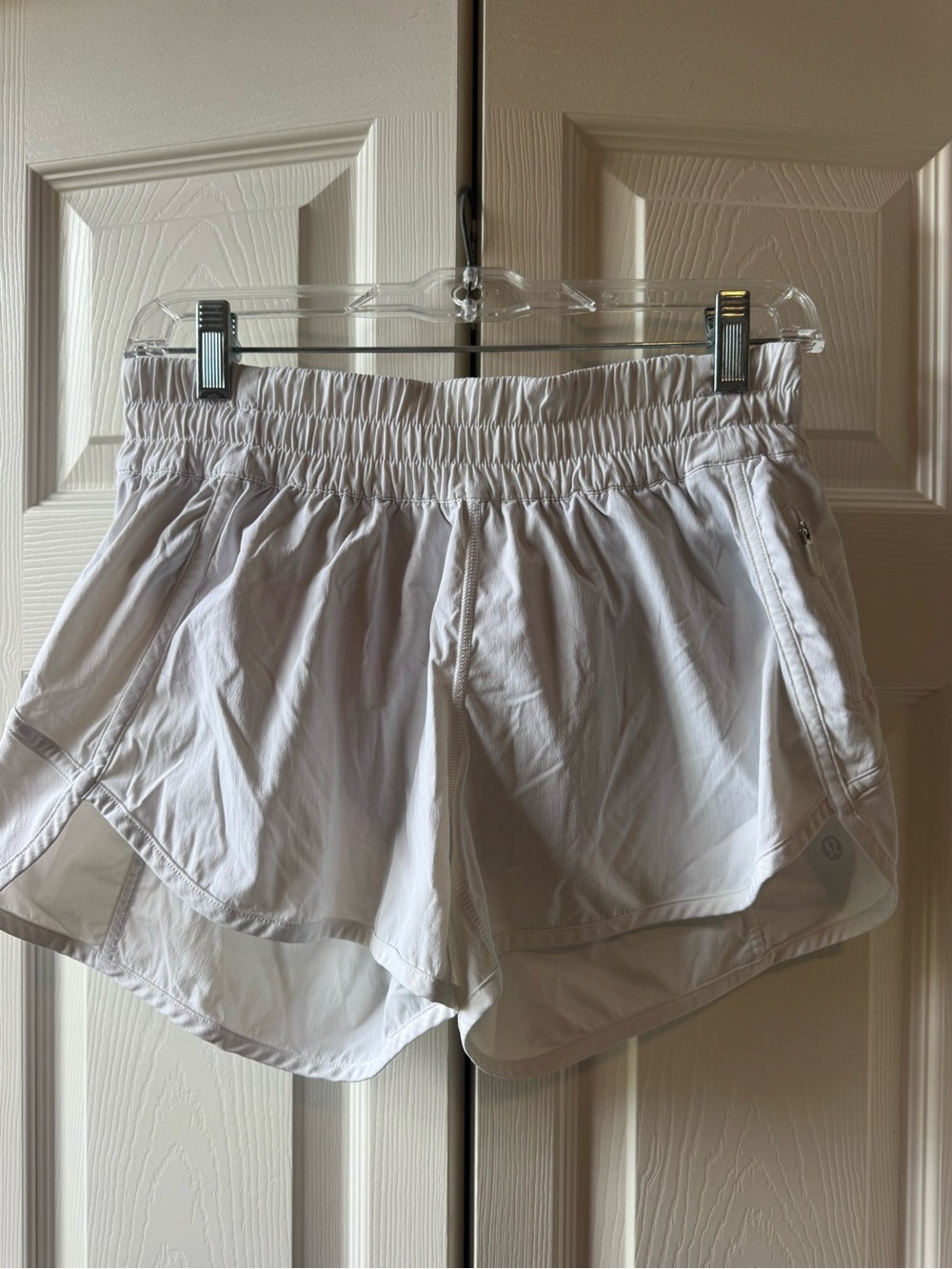 Lululemon white shorts